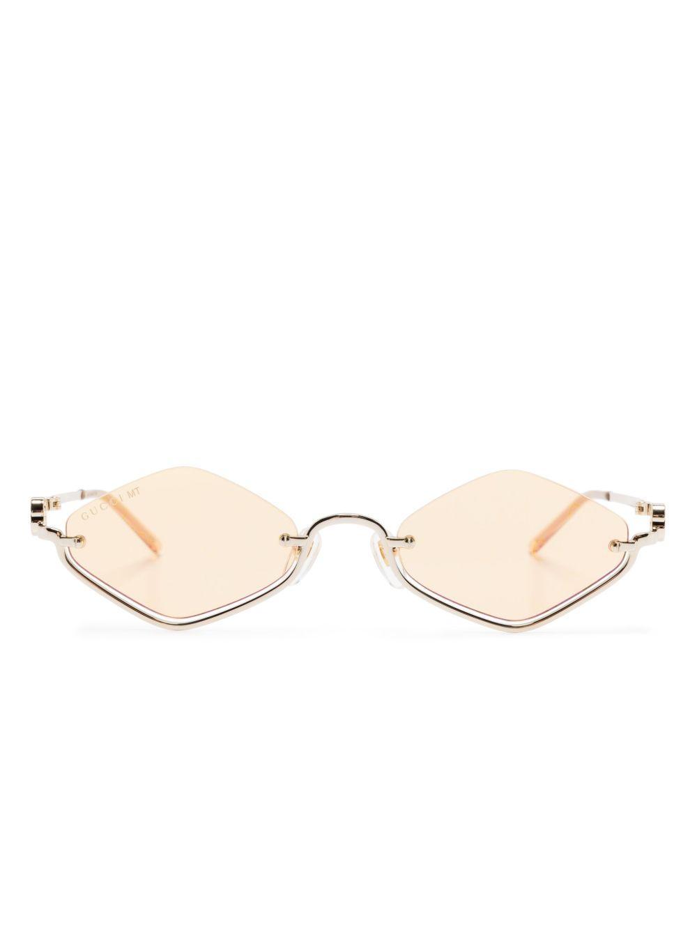 geometric-frame sunglasses Product Image