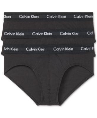 Men's Calvin Klein 3-pack Cotton Stretch Briefs, Size: Large, White Product Image