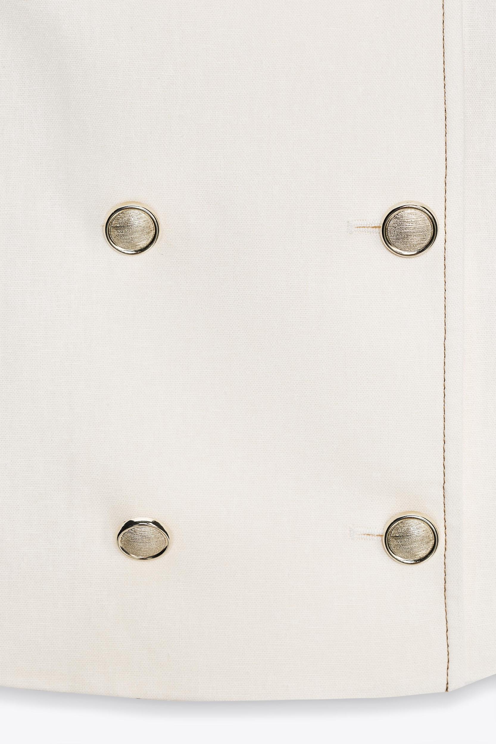 SHORT SLEEVE BLAZER WITH LINEN Product Image