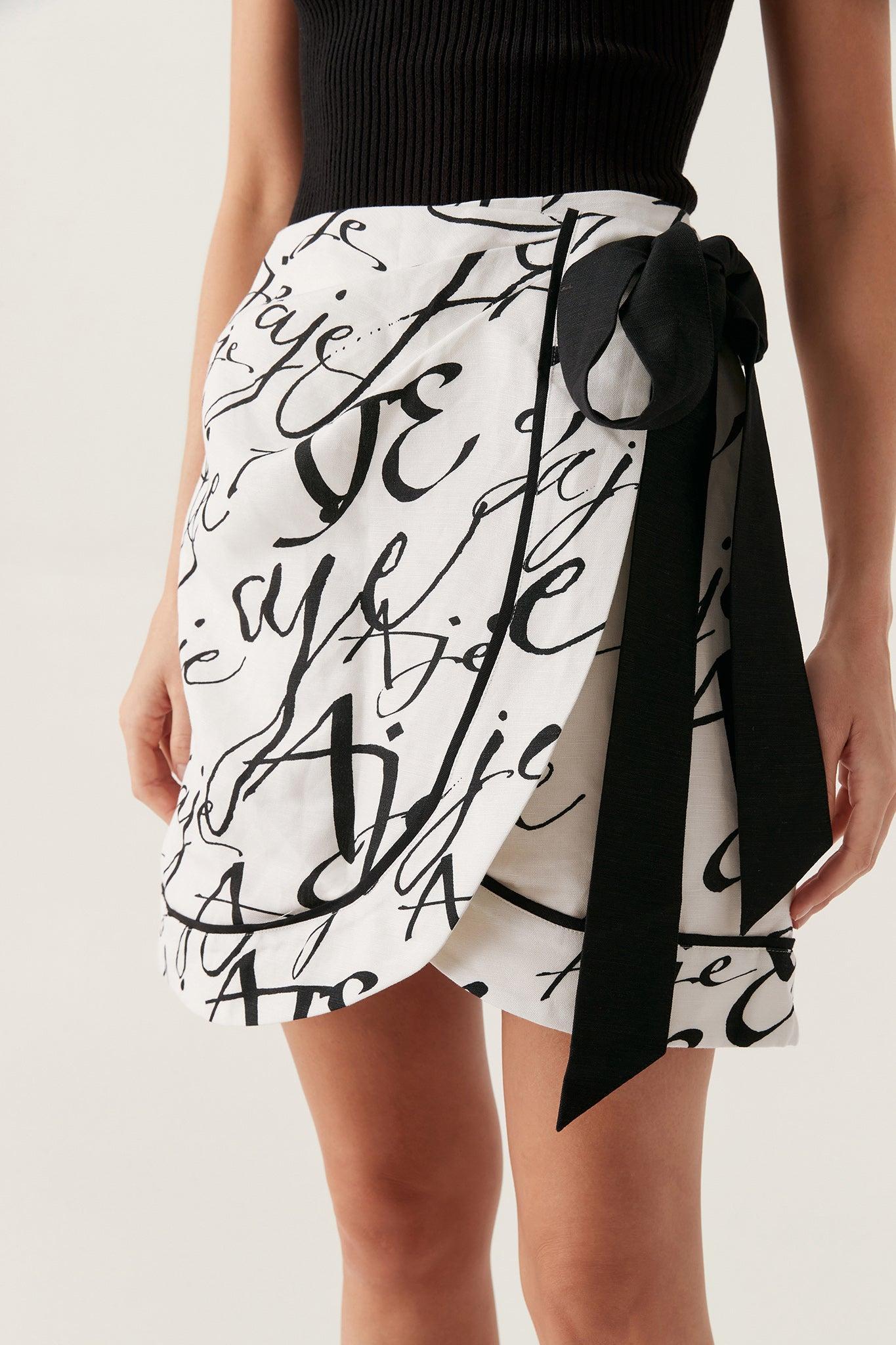 Sentiment Sarong Mini Skirt Product Image