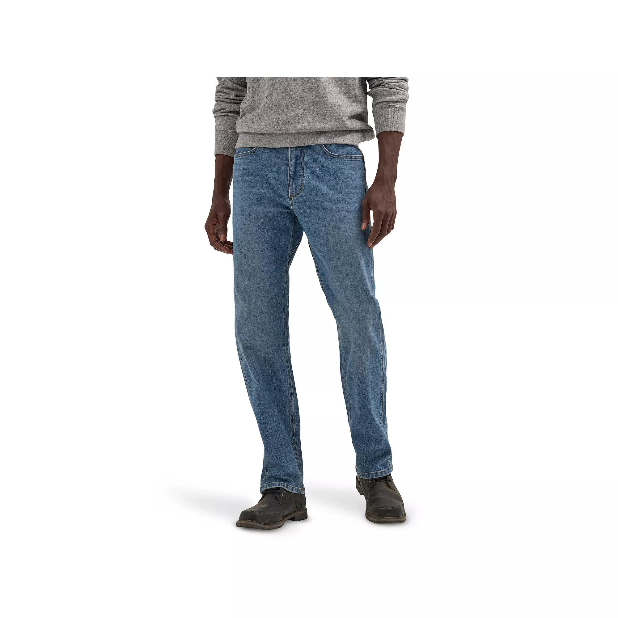 Men's Wrangler Peak Comfort Regular Fit Jeans, Size: 32 X 32, Grassed Product Image