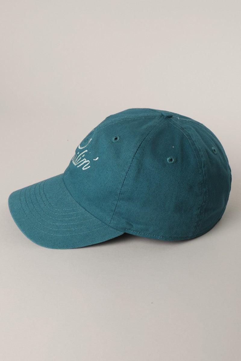 smilin' Embroidery Baseball Cap Product Image