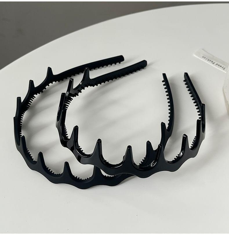 Wavy Resin Headband (Various Designs) Product Image