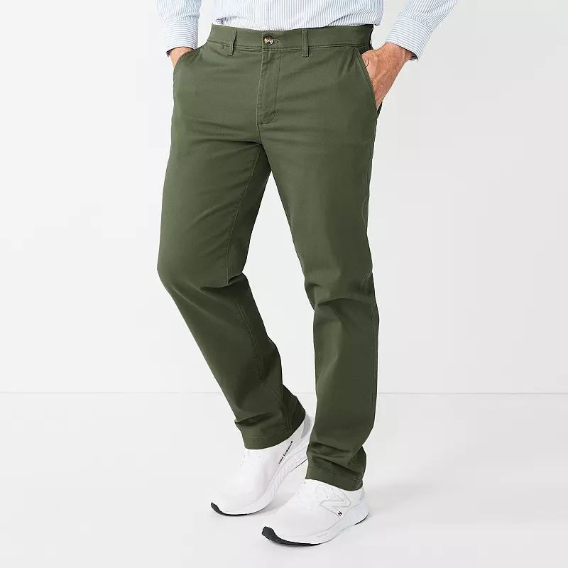 Men's Sonoma Goods For Life® Flexwear Straight-Fit Chinos, Size: 32X30, Alloy Product Image