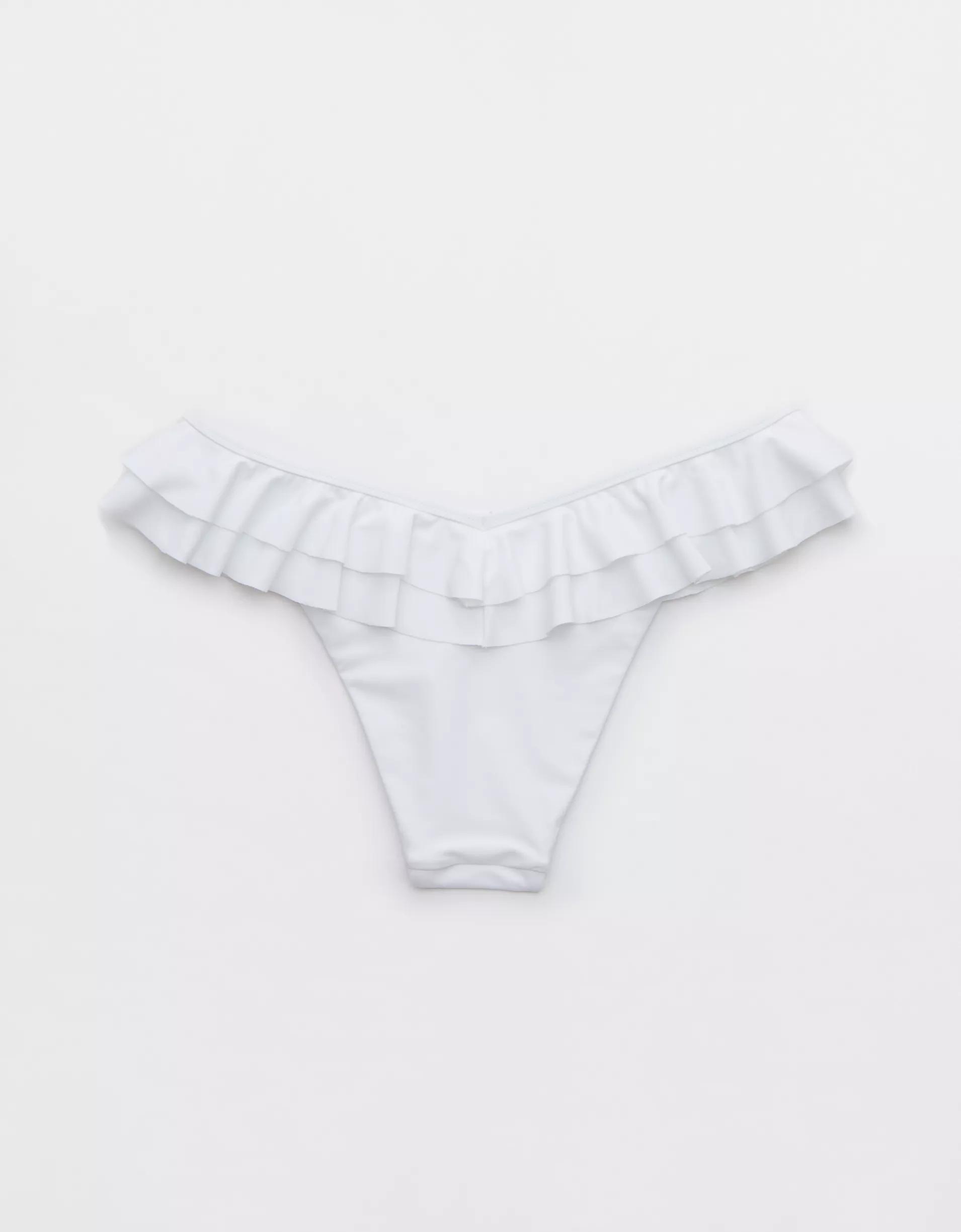 Aerie Ruffle Cheeky Bikini Bottom Product Image