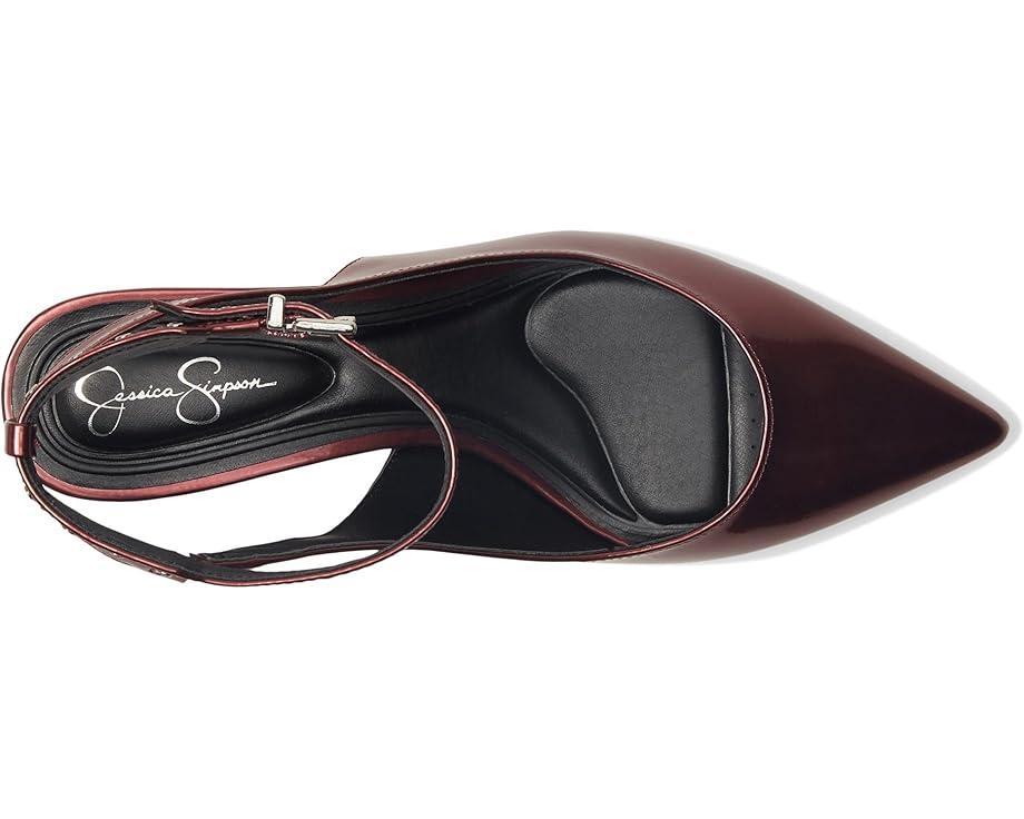 Fulian Ankle Strap Block Heel Pump Product Image