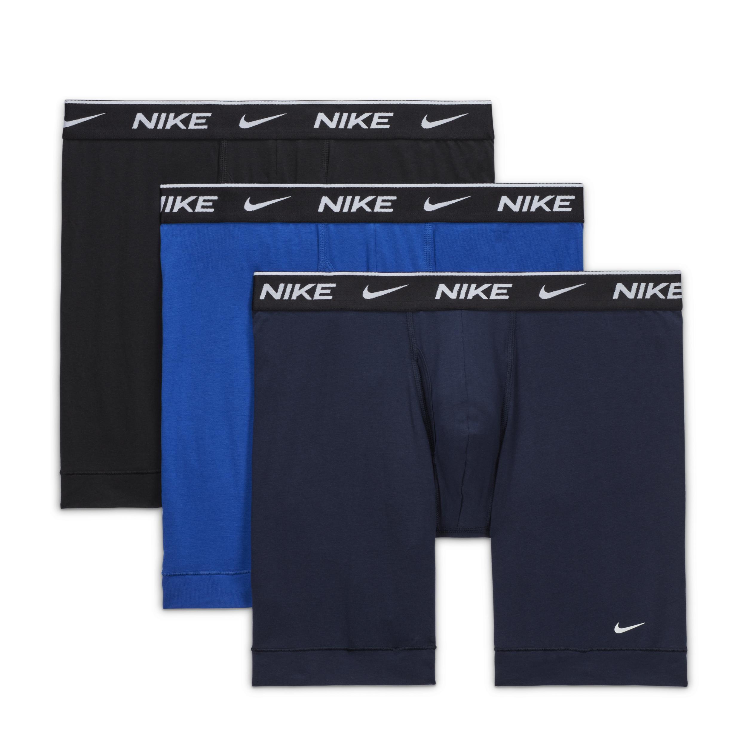 Mens Nike Dri-FIT Essential 3-pack Stretch Long-Leg Boxer Briefs Product Image