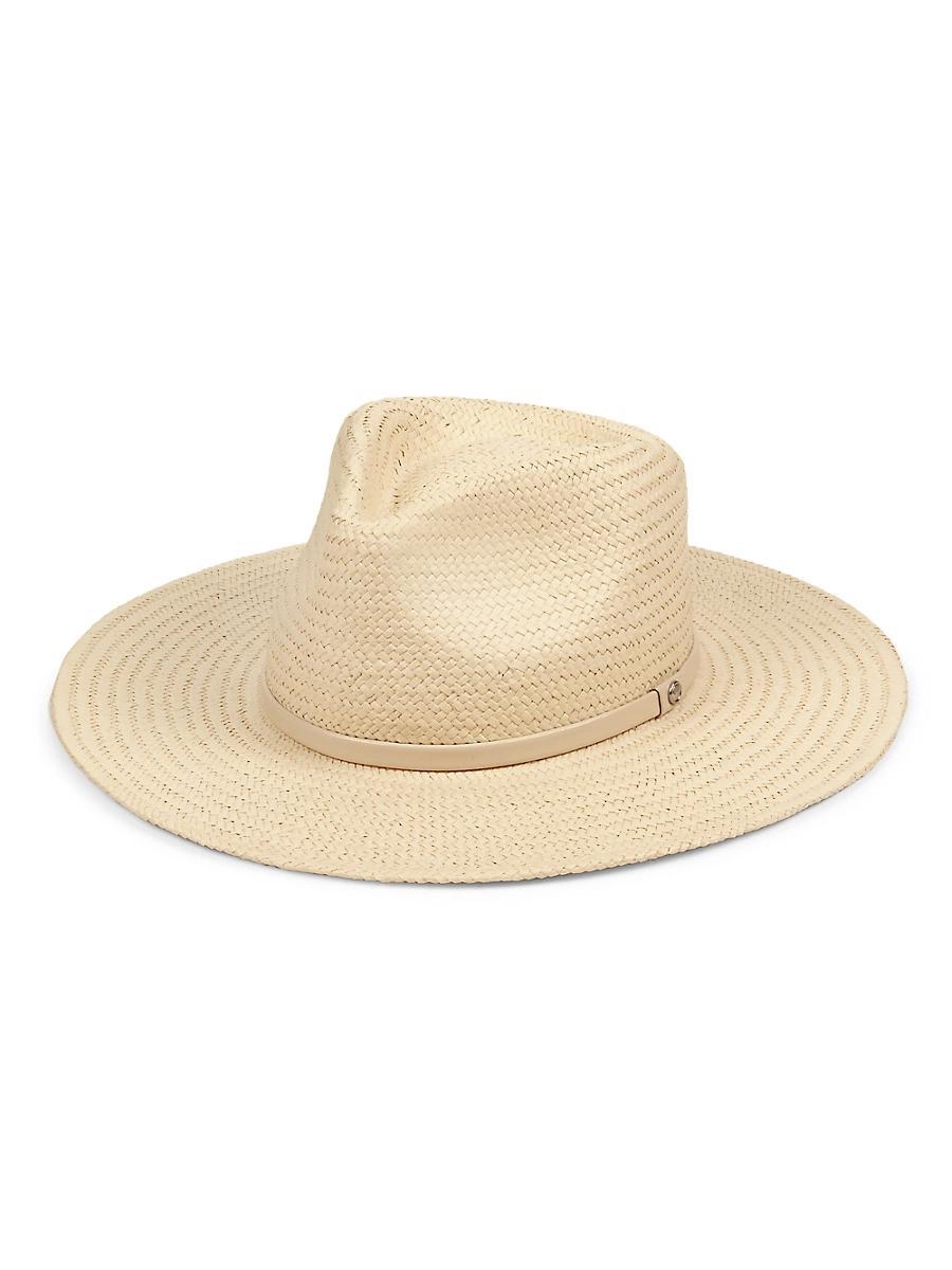 Womens Lexie Packable Woven Fedora Hat Product Image