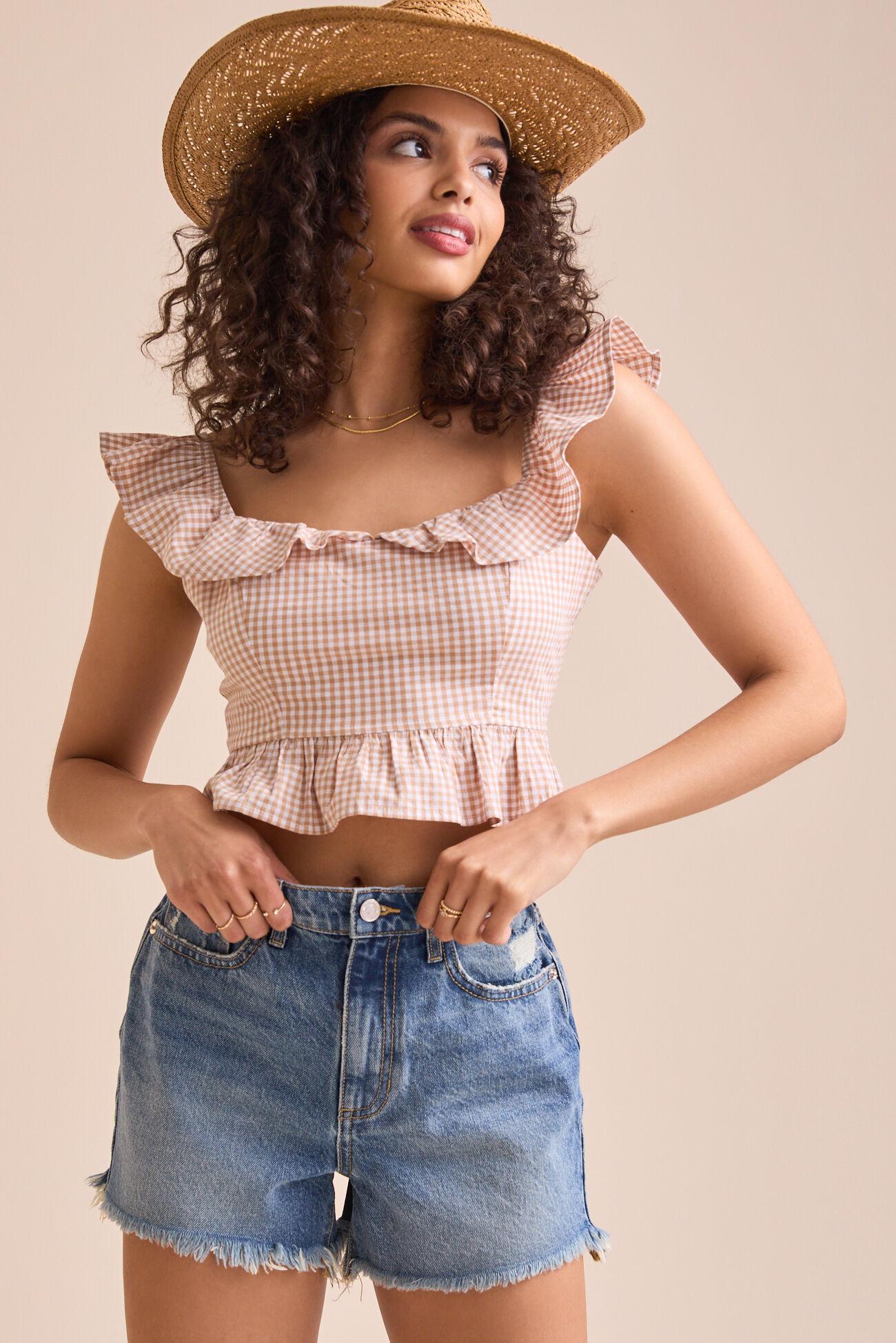 Sophia Ruffle Tank Product Image