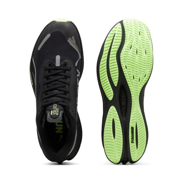 PUMA Velocity NITROâ¢ 3 GORE-TEXÂ® Men's Running Shoes in Black/Silver/Fizzy Apple Product Image