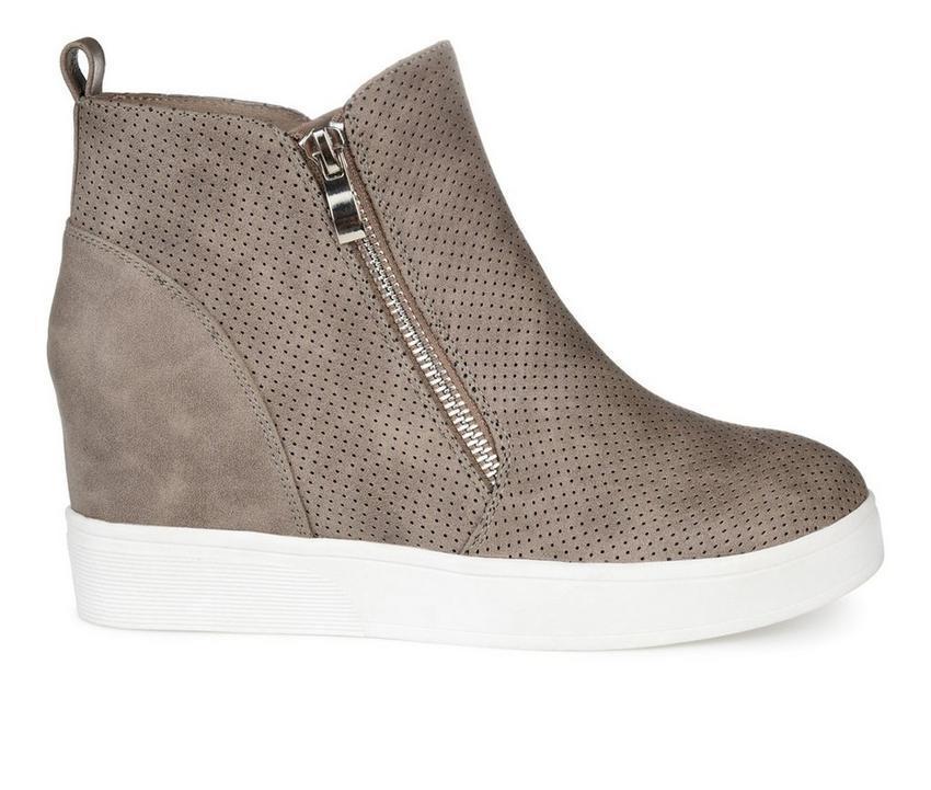 Women's Journee Collection Pennelope Wedge Sneakers Product Image