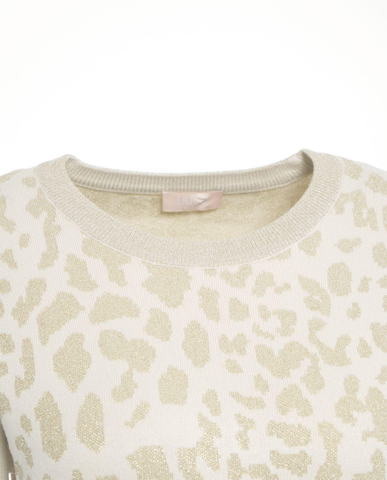 Sweatshirt with animal print Product Image