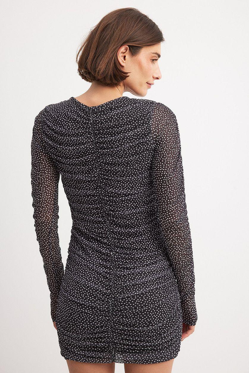 Jersey Rouched Mini Dress Product Image