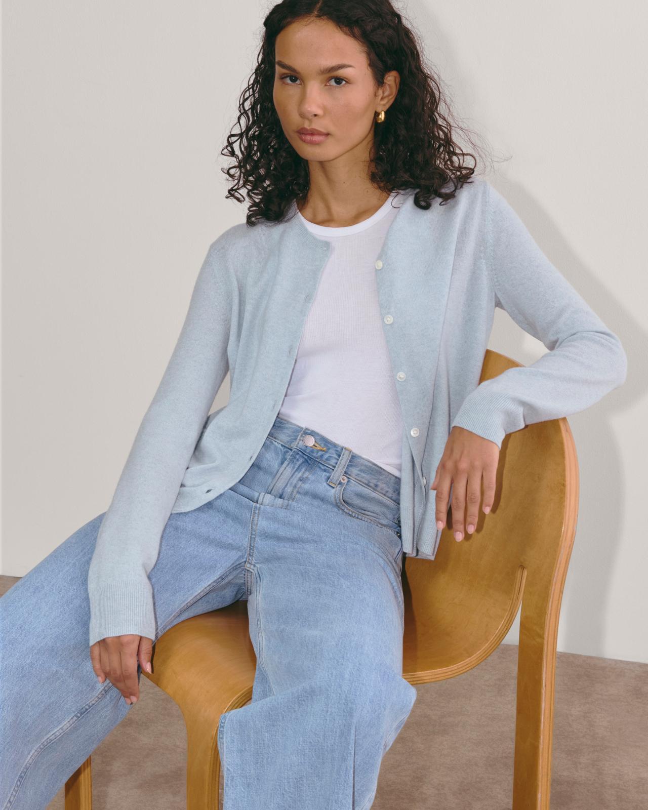 Womens Classic Cardigan in Cashmere by Everlane Product Image