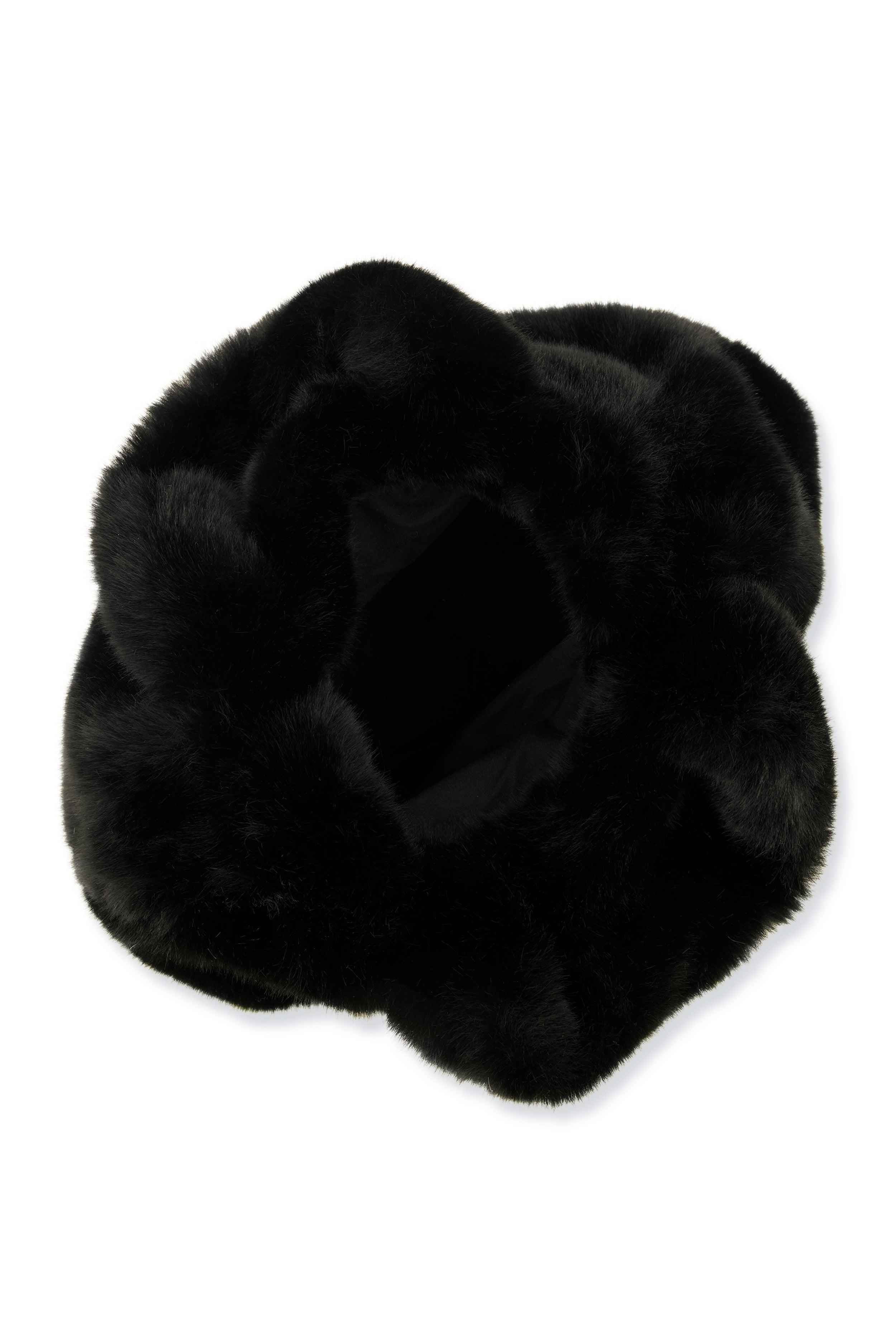 Womens Faux Fur Handbag Product Image