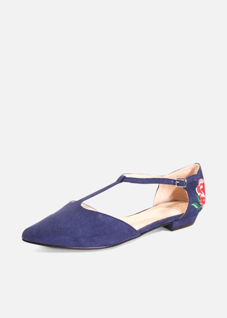 Garden T-Strap Flats Product Image