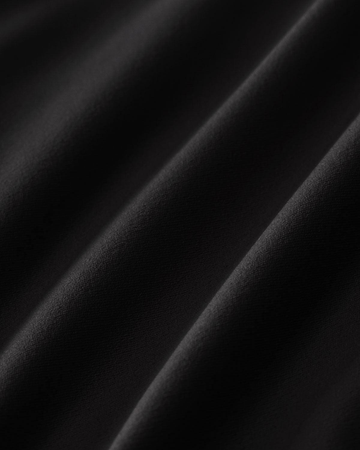 Black Cropped One Shoulder Yoga Cami Top - Light Support Product Image