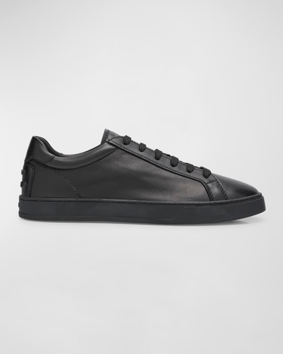 Men's Allacciata Cassetta Leather Low-Top Sneakers Product Image