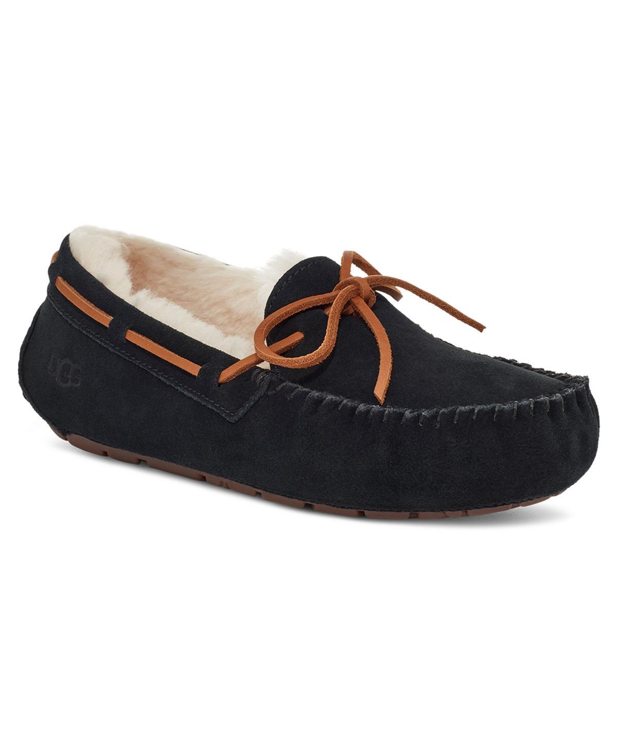 UGG Womens Dakota Wool-Lined Suede Slipper Product Image