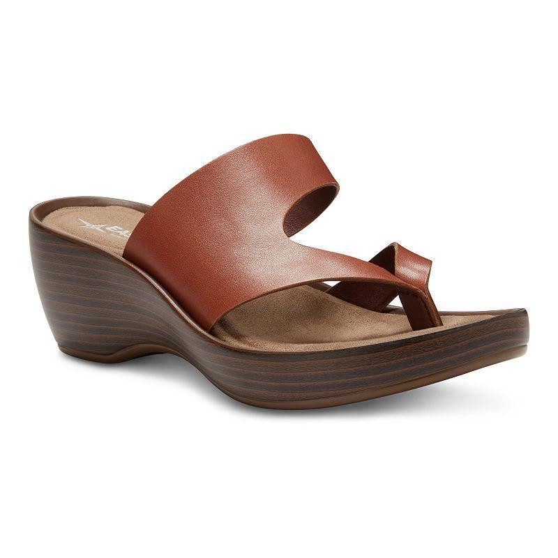 Eastland Womens Laurel Wedge Sandal Comfort Filip Flop Product Image