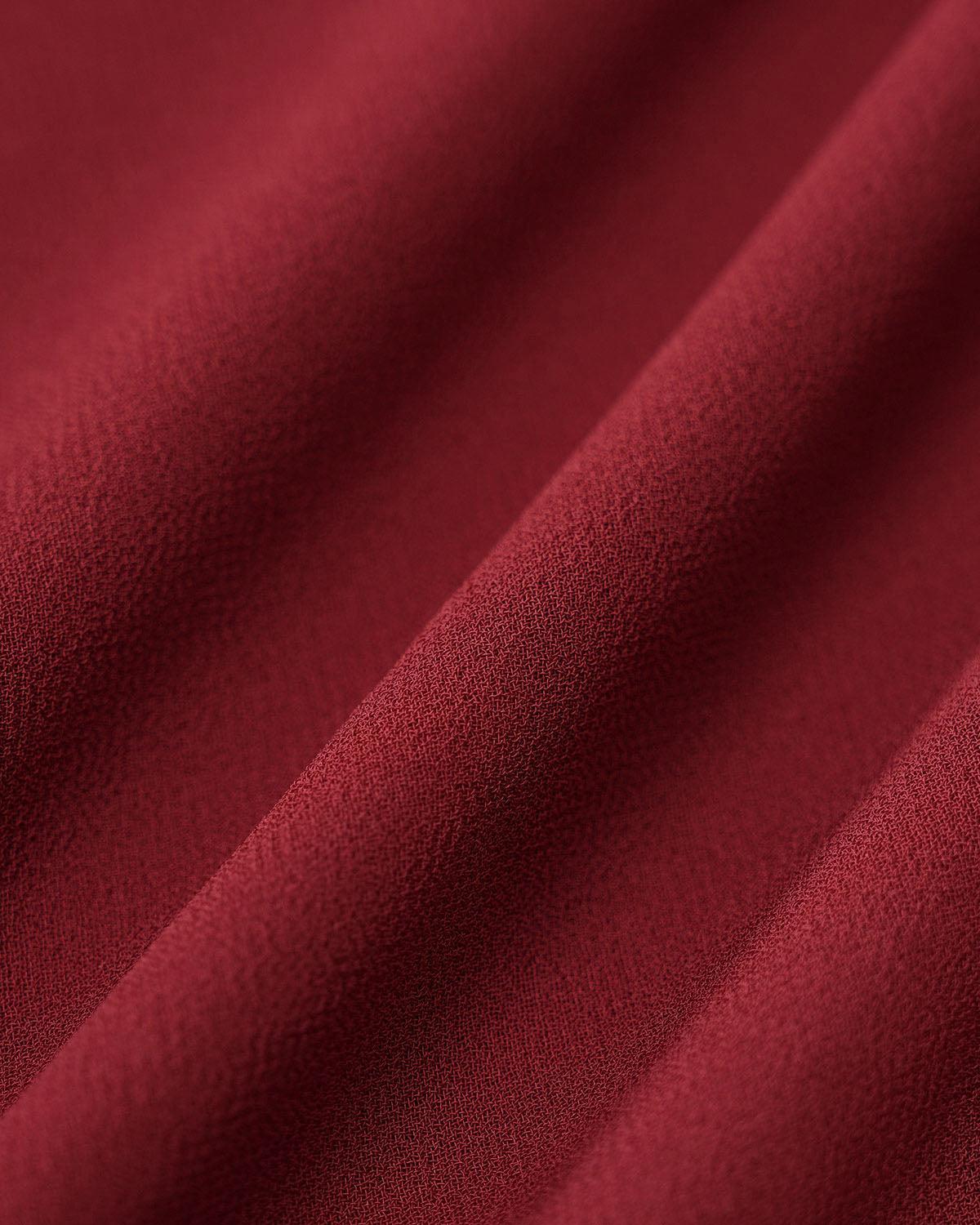 Red A-Line Corset Slip Midi Dress Product Image