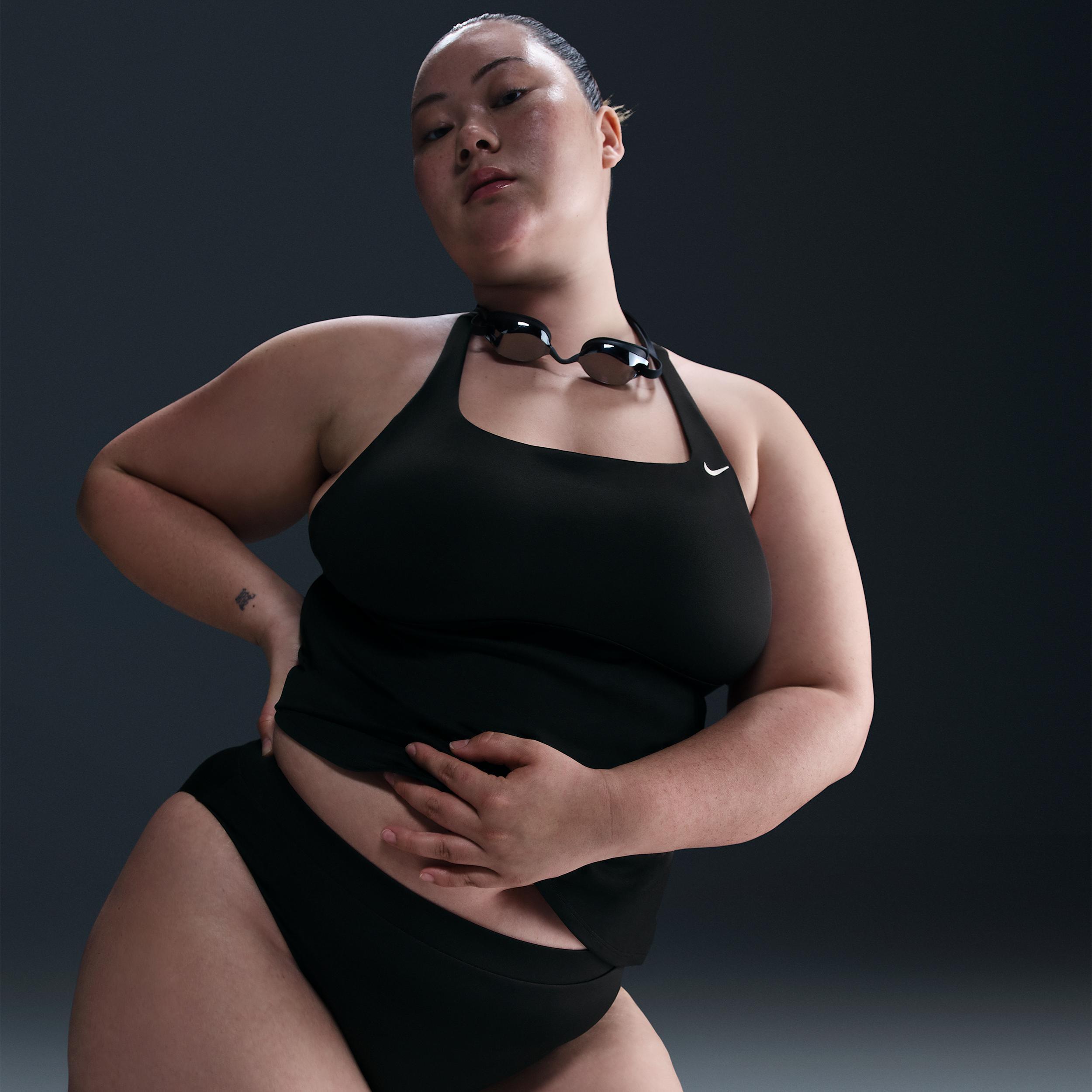 Nike Women's Swim Essential High-Waisted Bottoms (Extended Sizing) Product Image