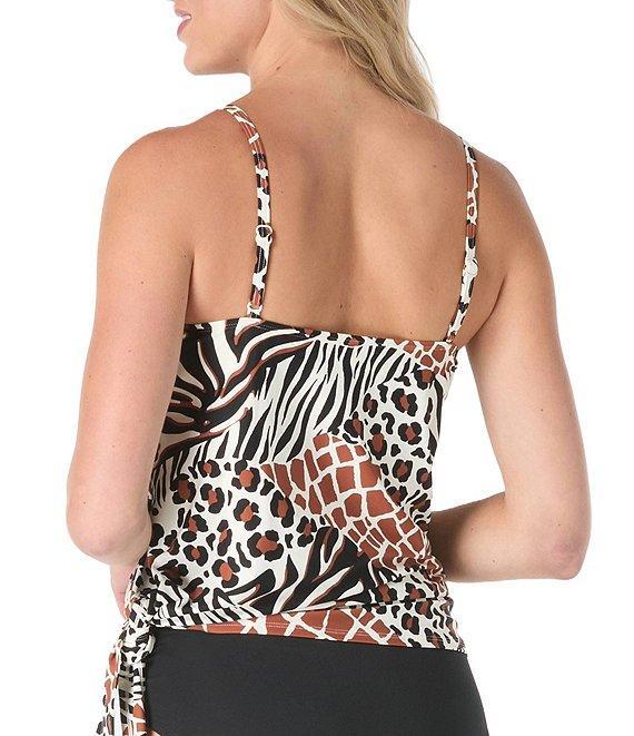 Coco Reef Classic Solids High Waisted Rollover Bikini Swim Bottom Product Image