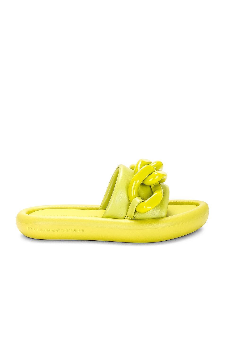 Stella McCartney Air Slide in Green Product Image