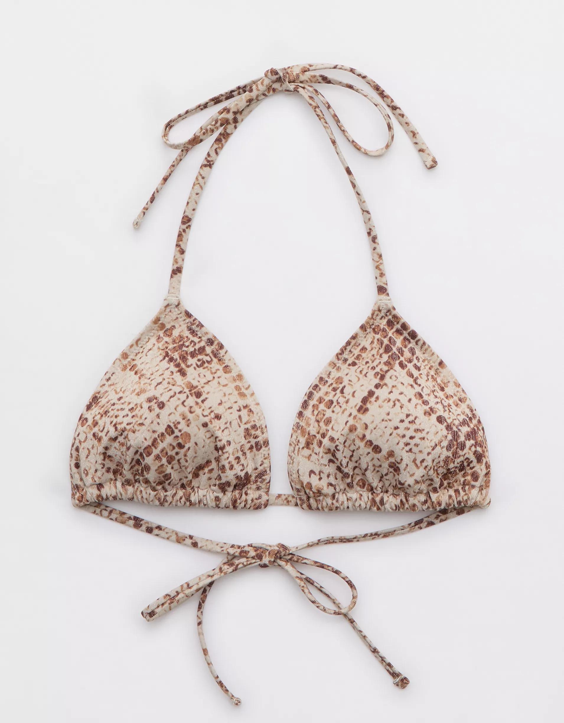 Aerie The Sun-Lover Sparkle Bikini Top Product Image