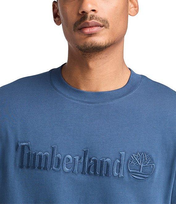 Timberland Hampthon Short Sleeve Embroidered Logo T-Shirt Product Image