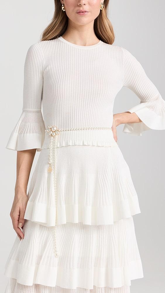 Lele Sadoughi Eloise Pearl Belt | Shopbop Product Image