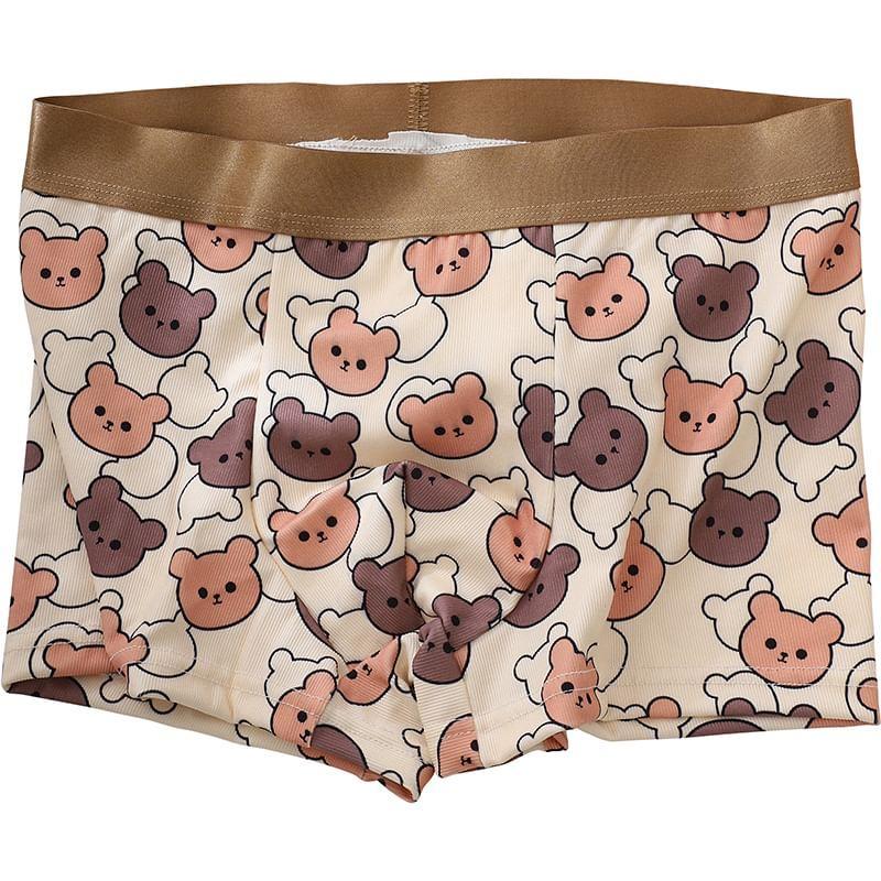 Cartoon Print Boxer Briefs / Set Product Image