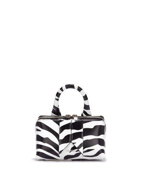 ''Friday'' white and black mini bag Product Image