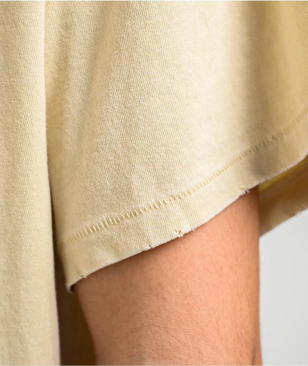 Empyre Retro Logo Natural T-Shirt Product Image