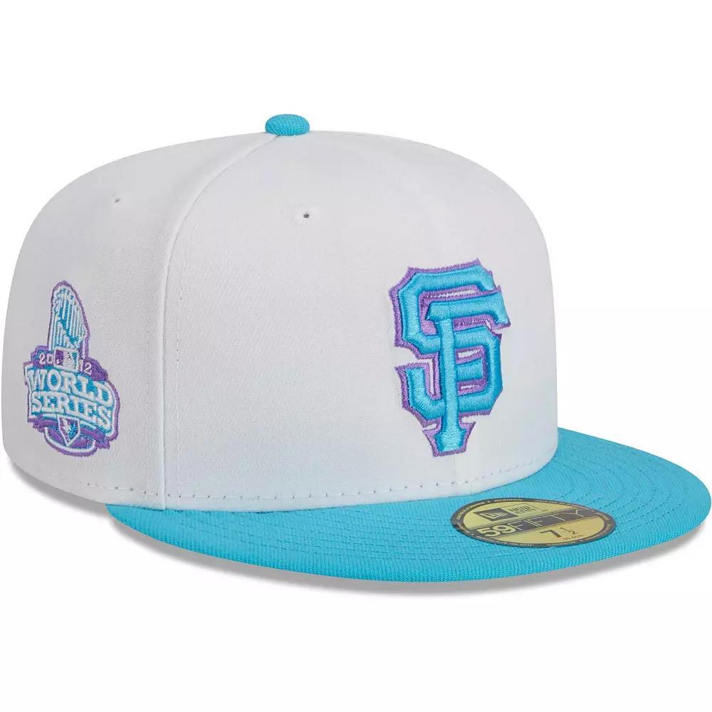 Men's New Era White San Francisco Giants Vice 59FIFTY Fitted Hat,  Product Image