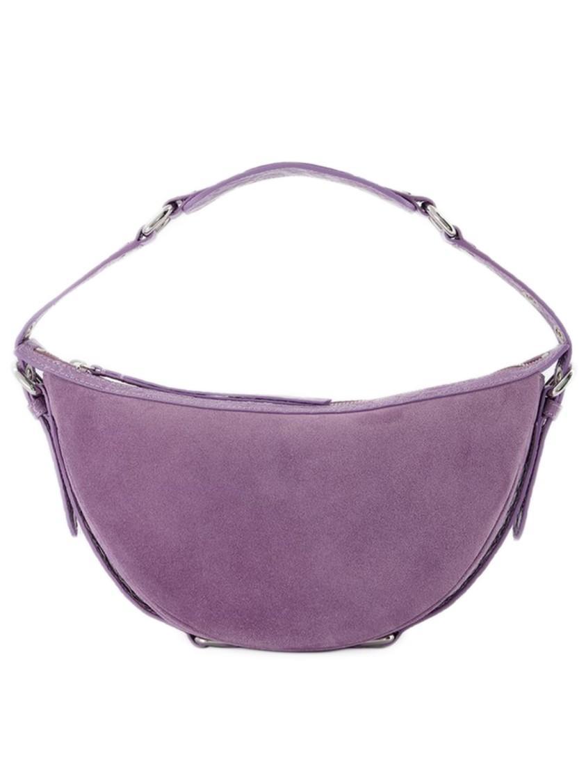 BY FAR Gib Hobo Bag  - Purple - Leather Product Image