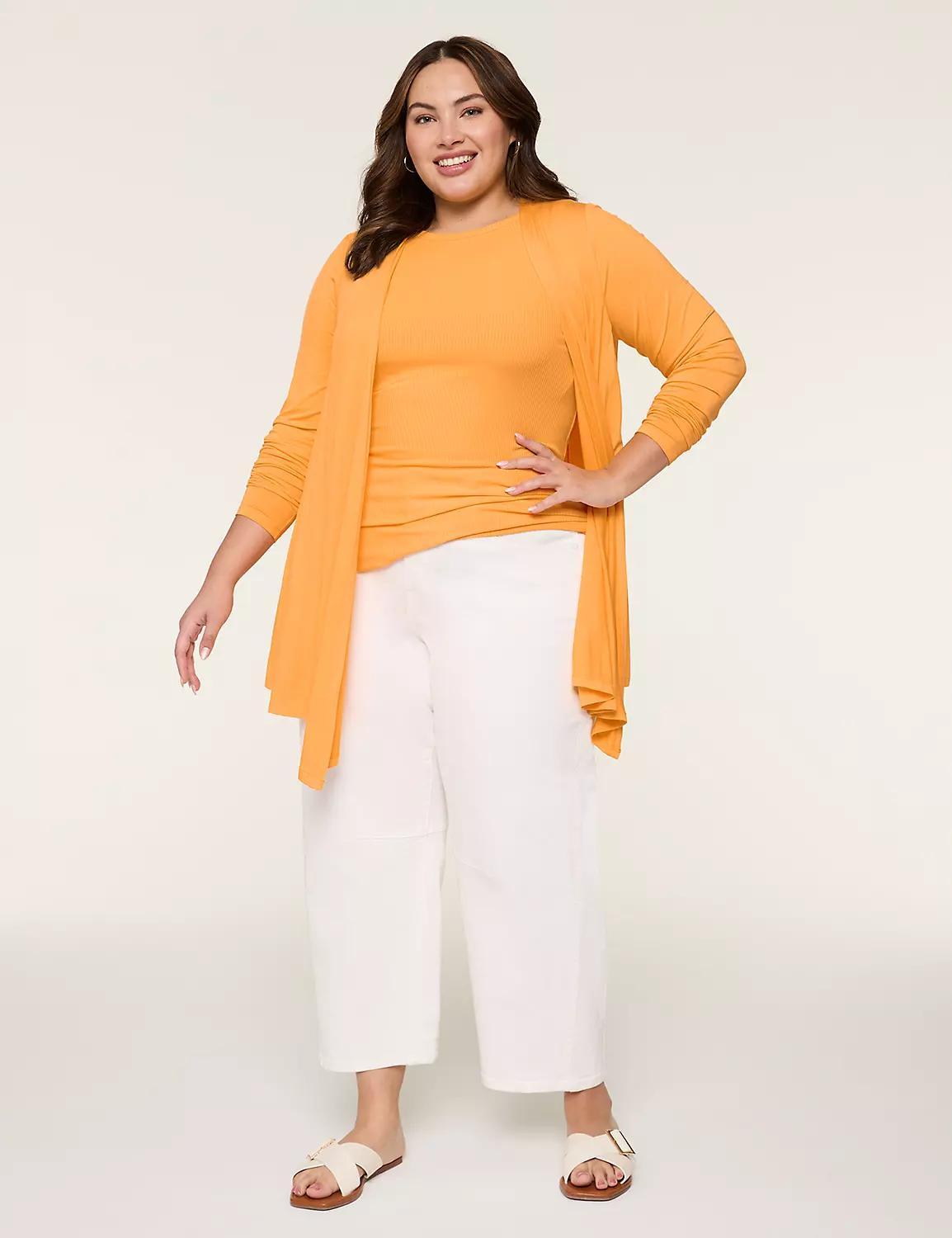 High-Neck Rib Tank Product Image