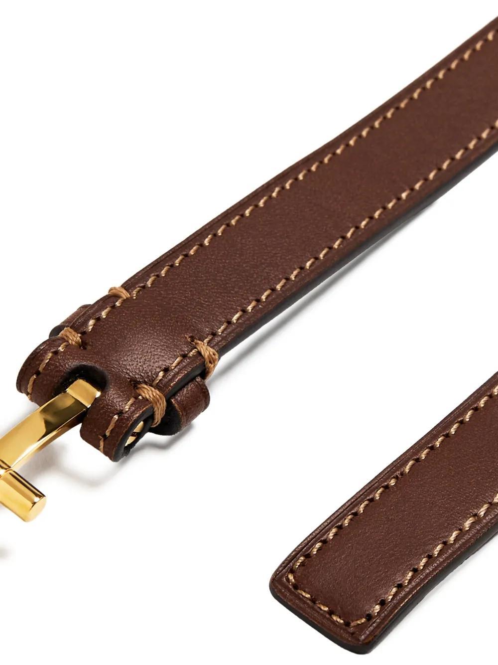 TOM FORD T Wrap Bracelet In Brown Product Image