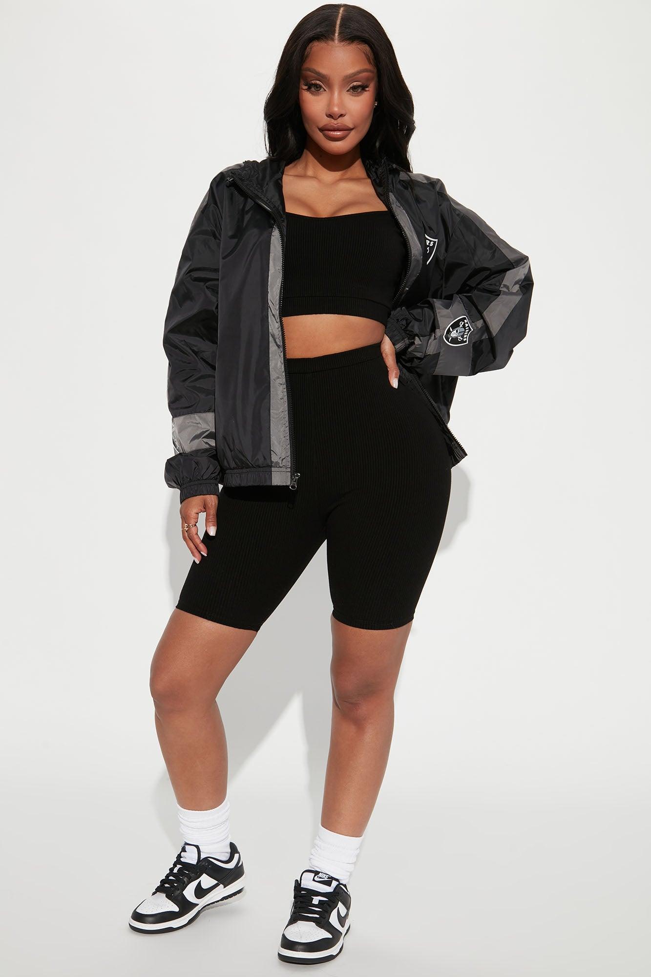 NFL Raiders Game Time Jacket - Black Product Image