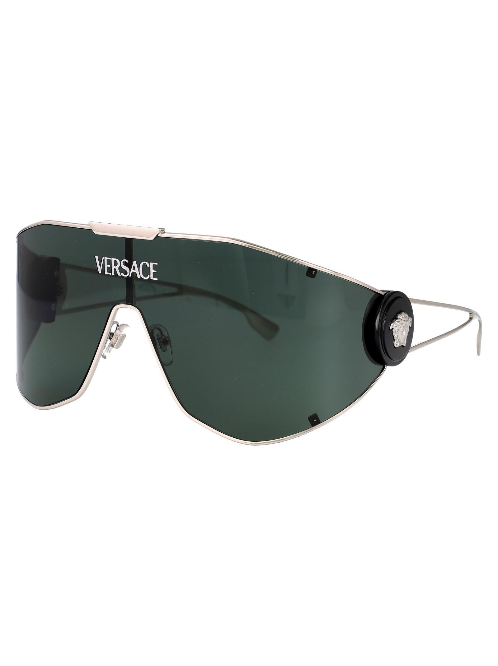 VERSACE Sunglasses In 10003h Silver Product Image