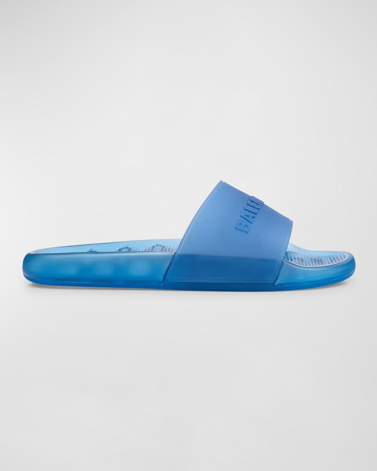 Mens Transparent Pool Slide Sandals Product Image