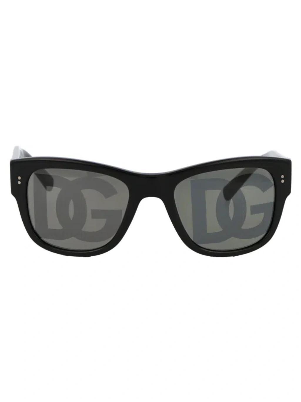 DOLCE & GABBANA Squared Sunglasses 0 Dg4338 501/m Product Image