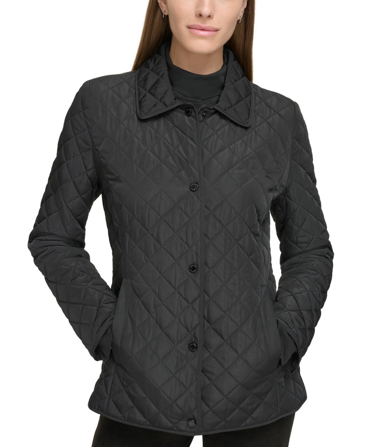 Calvin Klein Short Quilted Jacket Women's Jacket Product Image