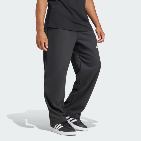 Essentials Wide Leg 3 Bar Logo Pants Product Image