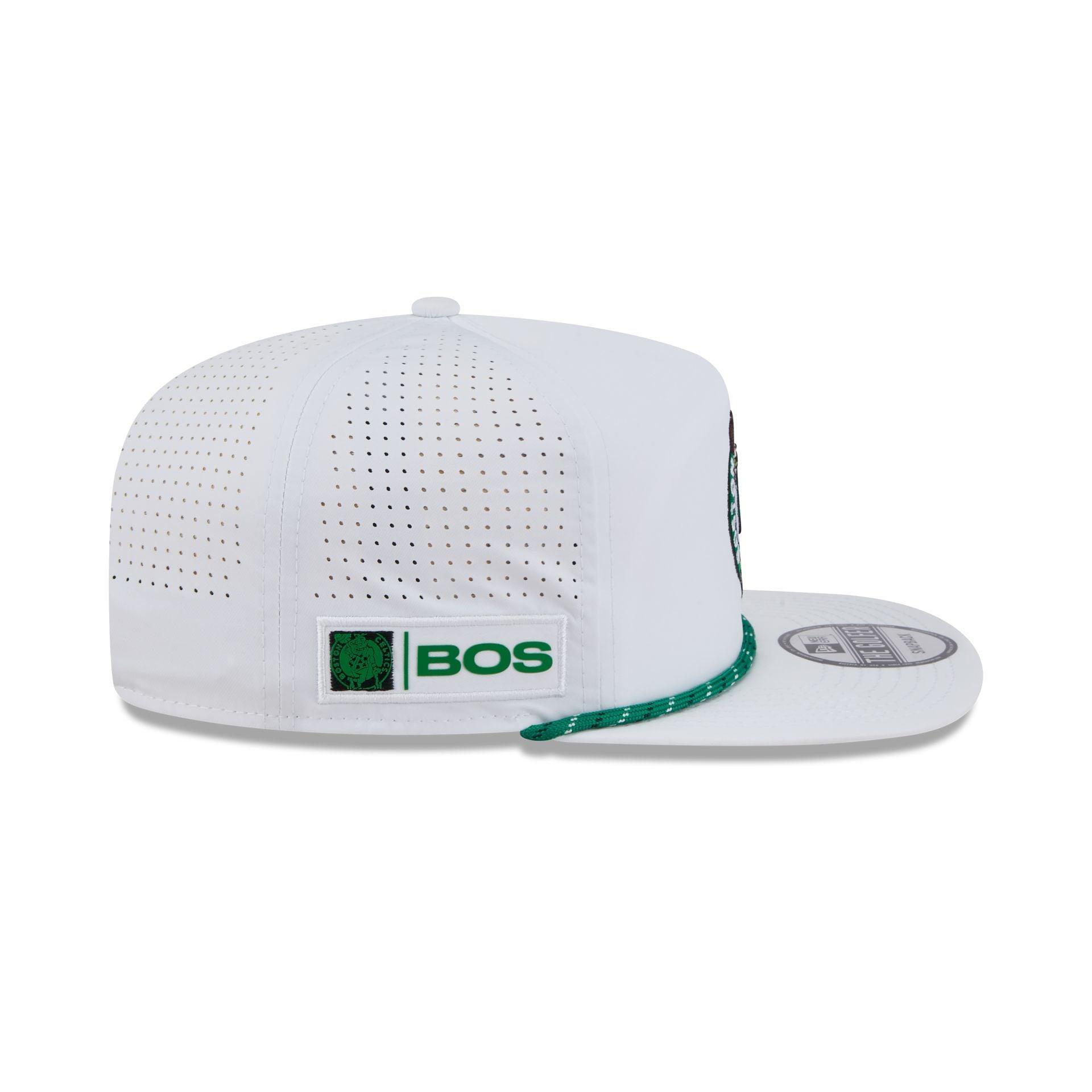 Boston Celtics Optic White Performance Rope Golfer Hat Male Product Image