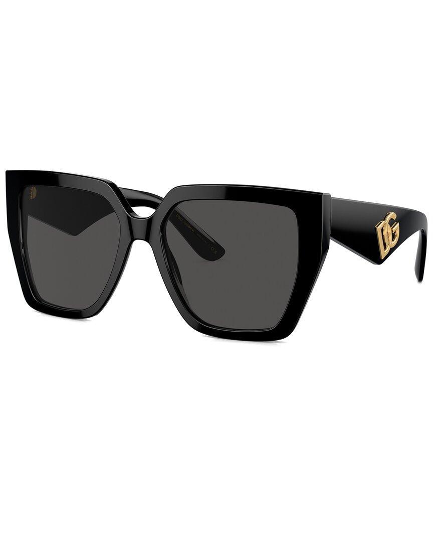 DOLCE & GABBANA Women's Dg4438 55mm Sunglasses In Black Product Image