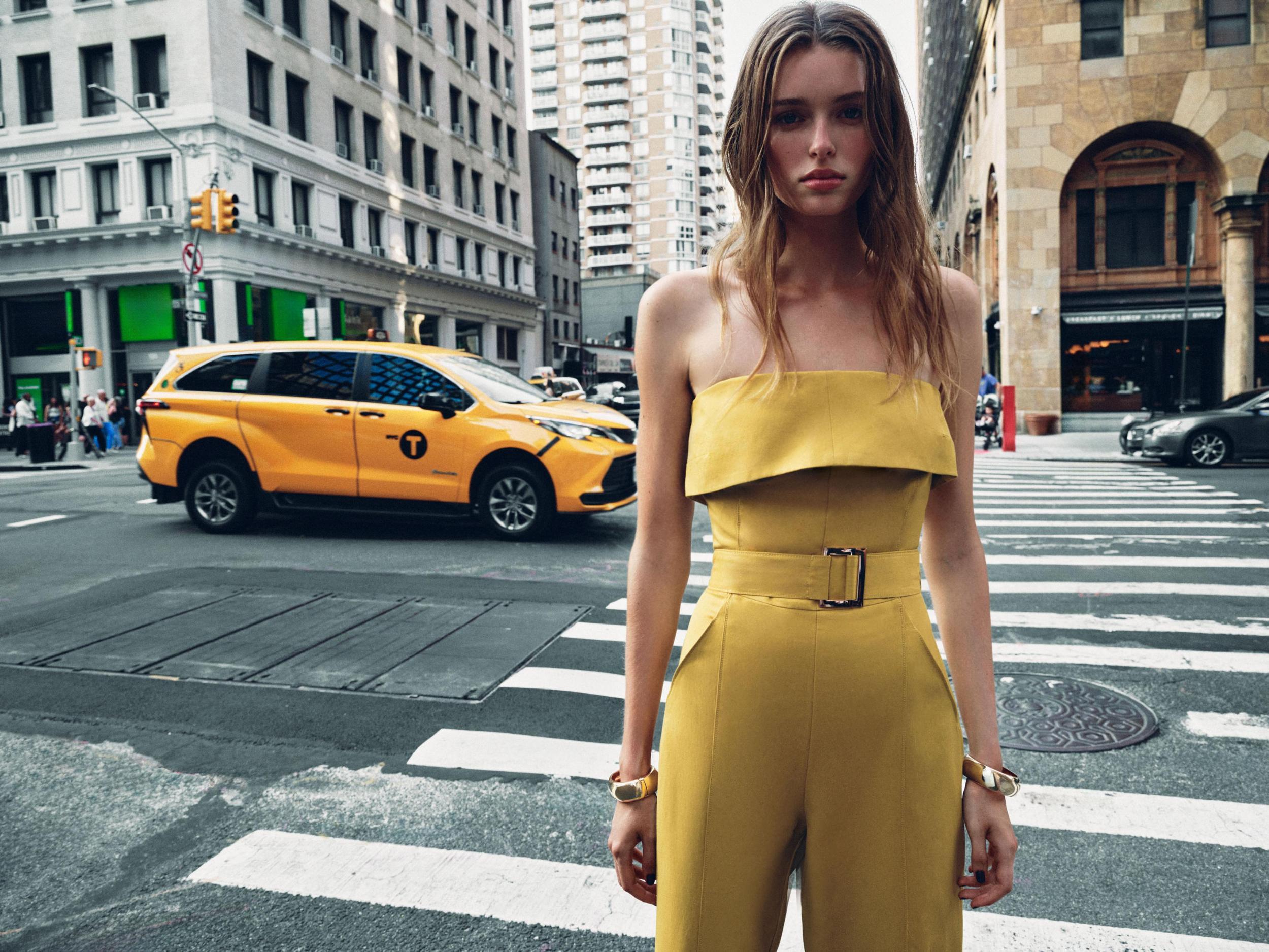 STRAPLESS LONG JUMPSUIT Product Image