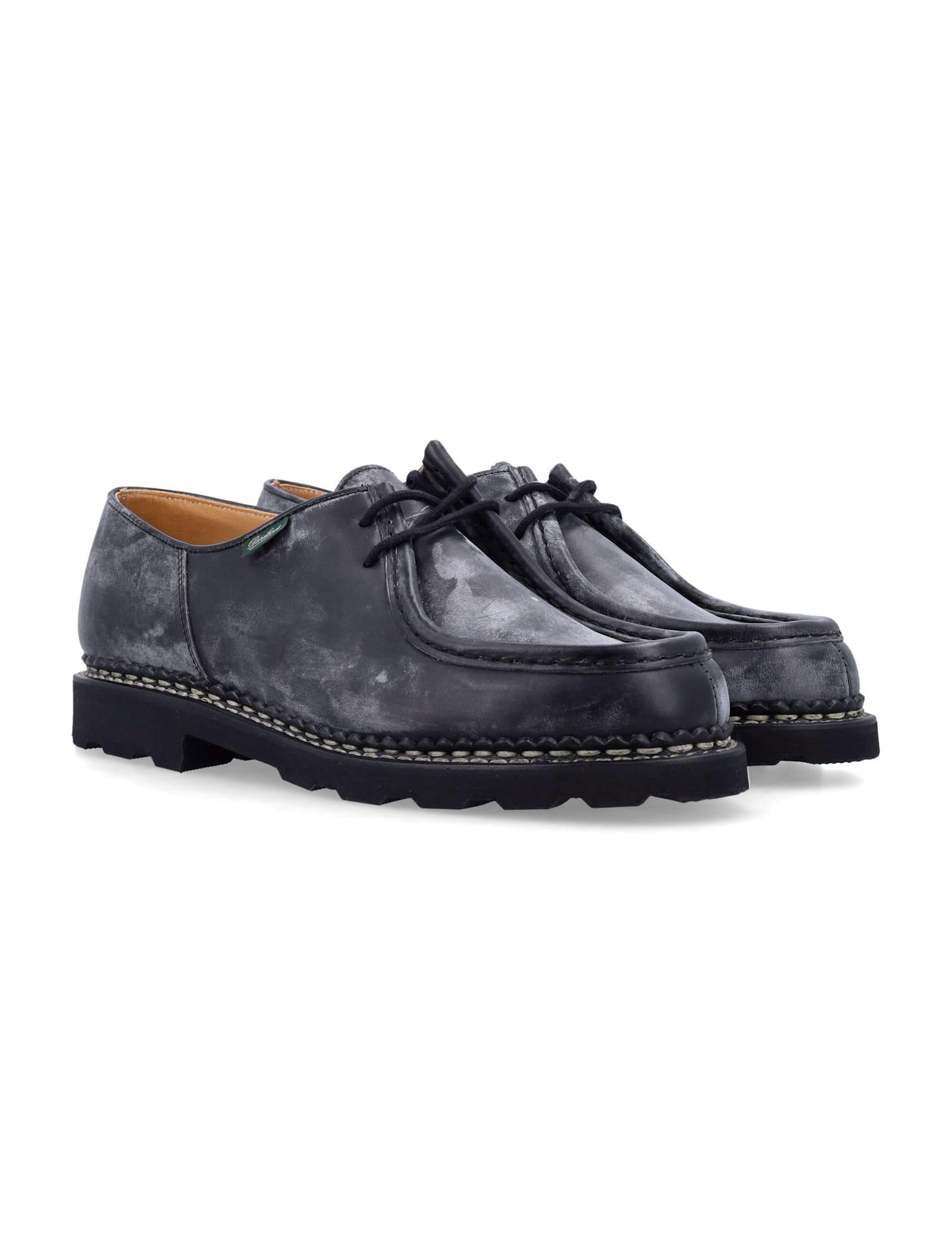 PARABOOT Michael Lace-up Derby Shoes In Black Product Image