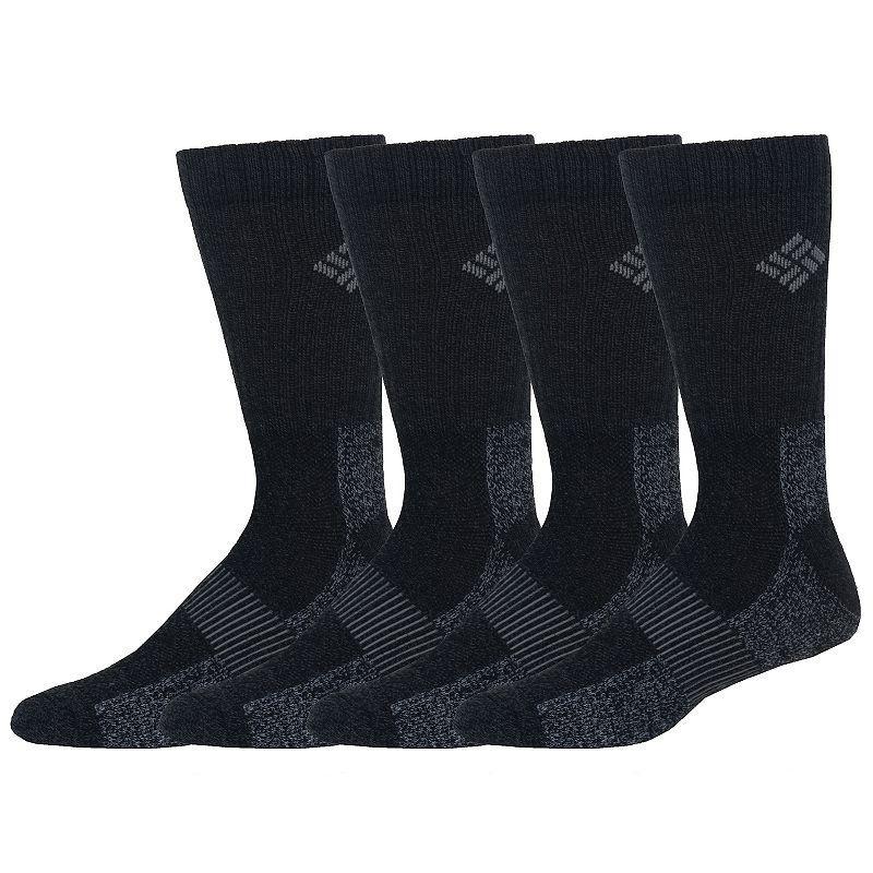 Mens Columbia 4-pack Space-Dye Crew Socks Product Image