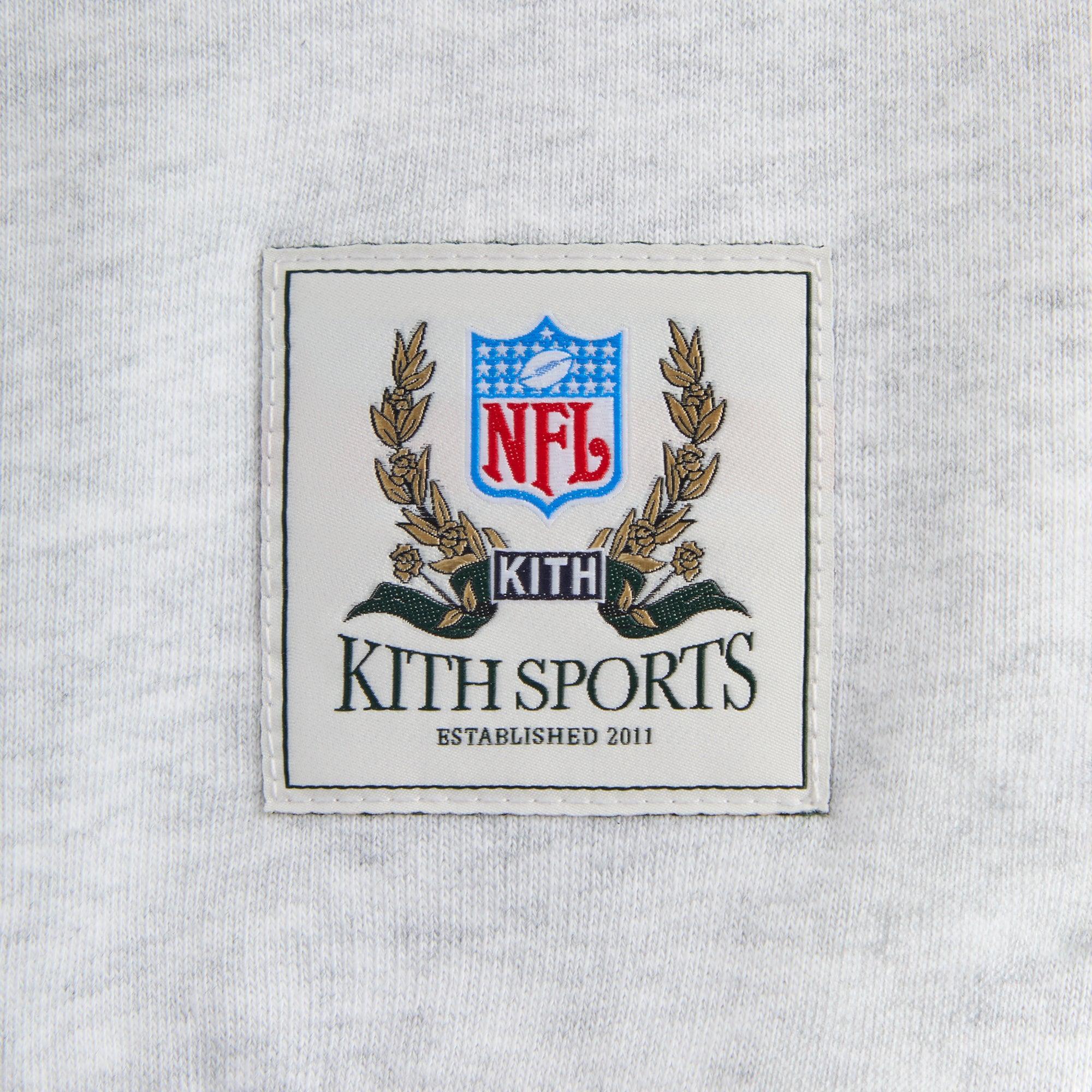 Kith & '47 for the NFL: Raiders Nelson Crewneck - Light Heather Grey Male Product Image